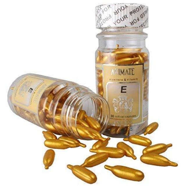 Animate Aloe Vera & Vitamin E Facial Oil 90 Softge