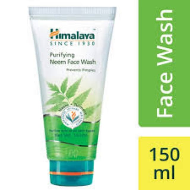 Himalay Purifying Neem Face Wash Normal to Oily skin Soap free150ml