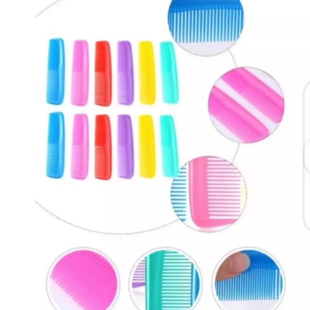 Plastic comb multi colors