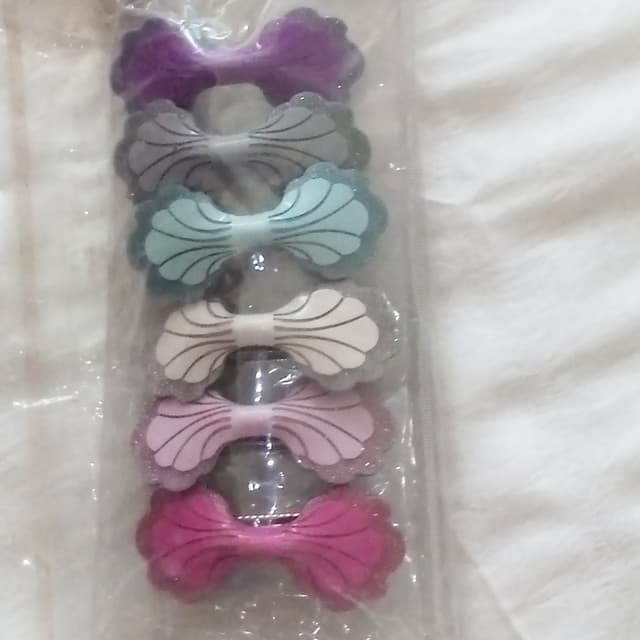 Ladies fancy hair claw clips shimmery