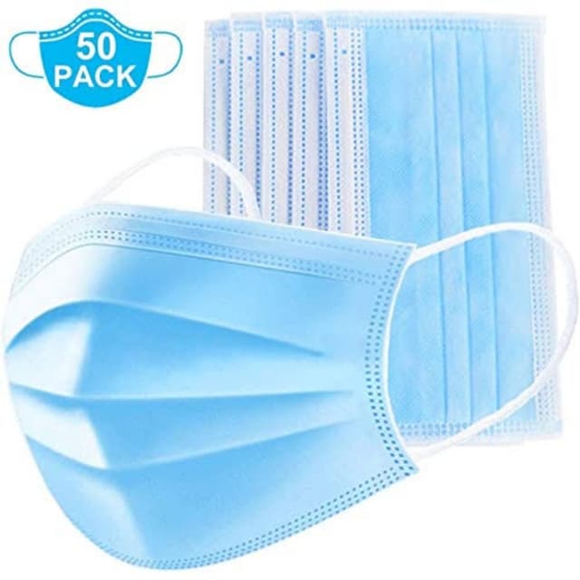 Disposable surgical face mask Pair Of 10