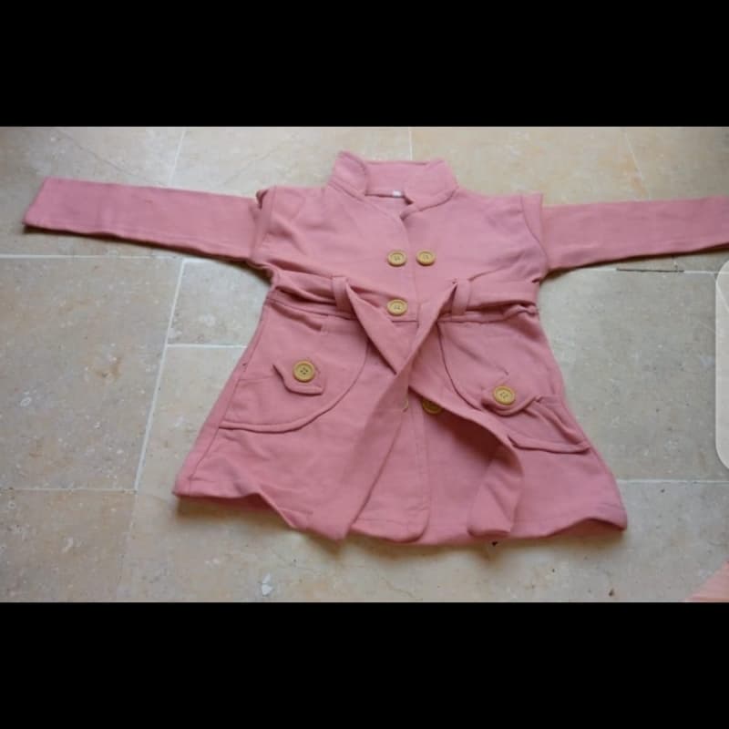 Kids Fleece Coats (size 18-24) Fabric and color 100% guarantee