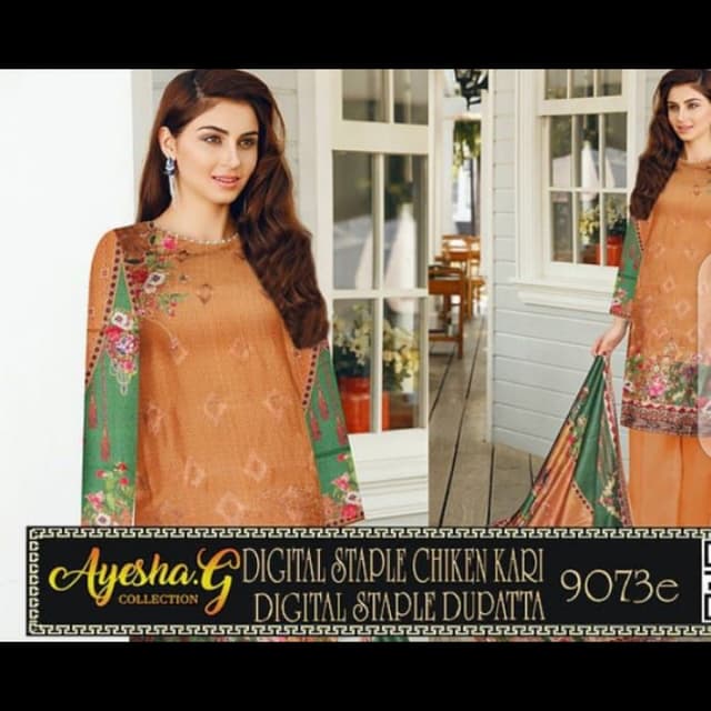Digital Staple Chicken Kari Digital Staple dupatta