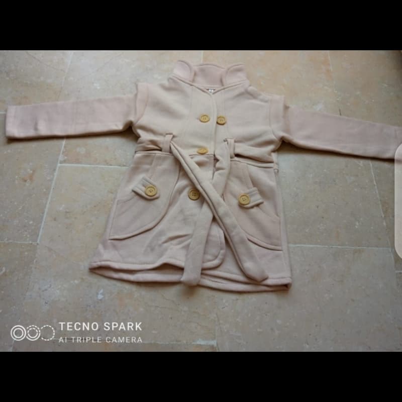 Kids Fleece Coats (size 18-24) Fabric and color 100% guarantee