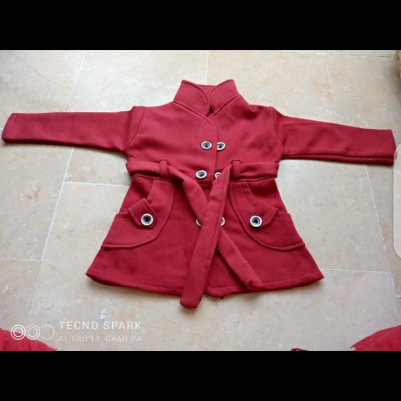 Kids Fleece Coats (size 18-24) Fabric and color 100% guarantee