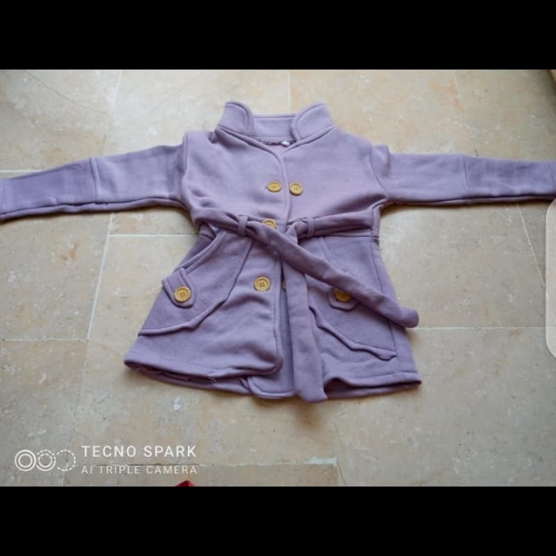 Kids Fleece Coats (size 18-24) Fabric and color 100% guarantee