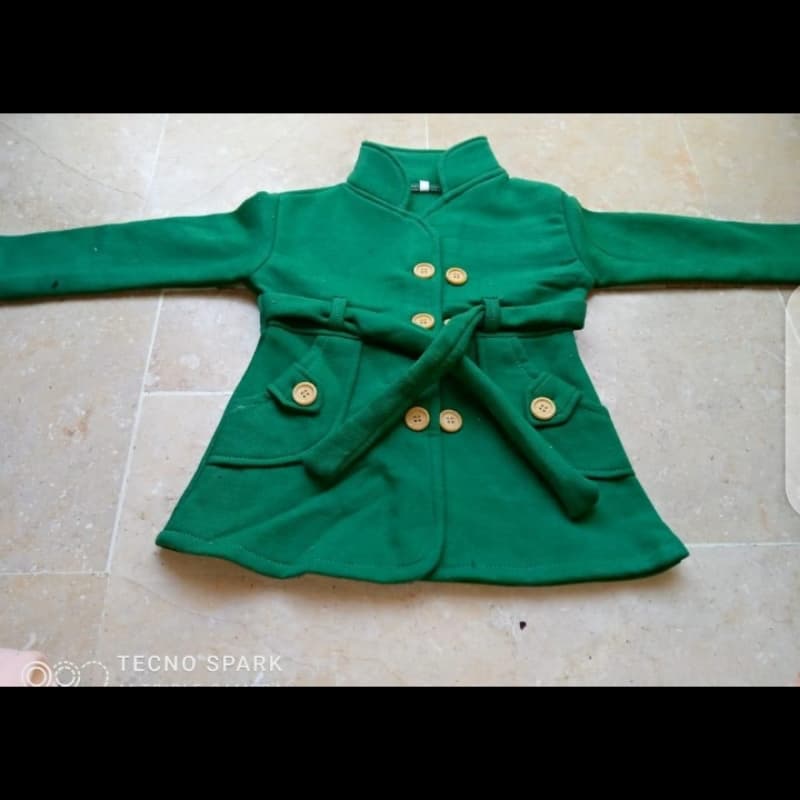 Kids Fleece Coats (size 18-24) Fabric and color 100% guarantee