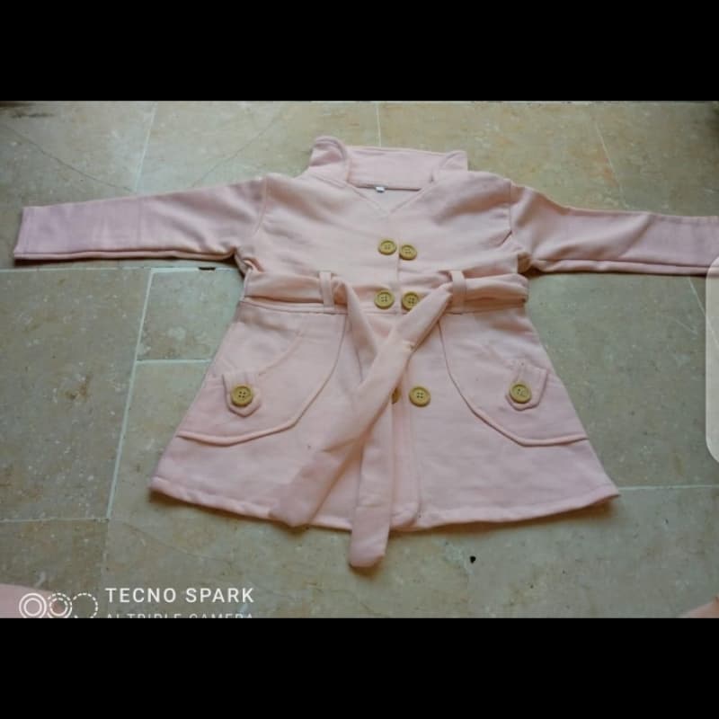Kids Fleece Coats (size 18-24) Fabric and color 100% guarantee
