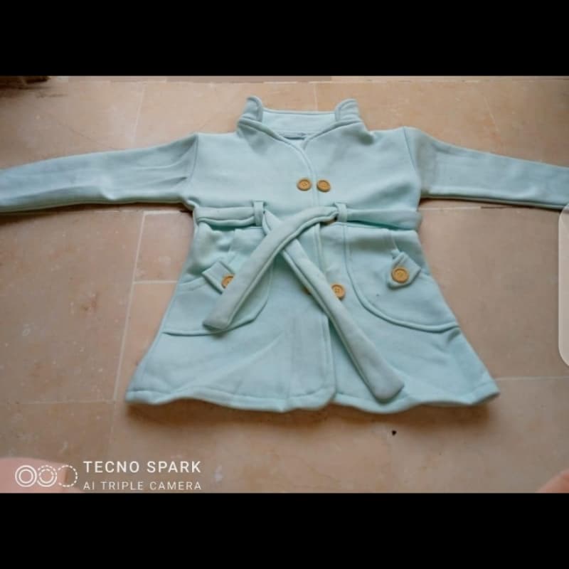 Kids Fleece Coats (size 18-24) Fabric and color 100% guarantee