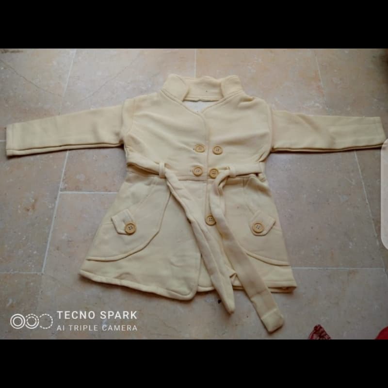 Kids Fleece Coats (size 18-24) Fabric and color 100% guarantee