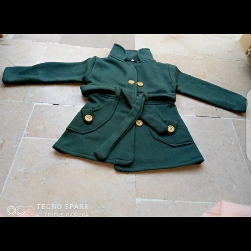 Kids Fleece Coats (size 18-24) Fabric and color 100% guarantee