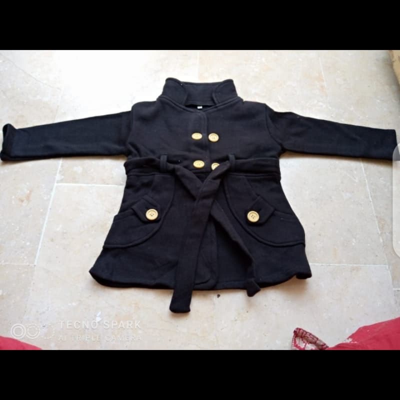 Kids Fleece Coats (size 18-24) Fabric and color 100% guarantee