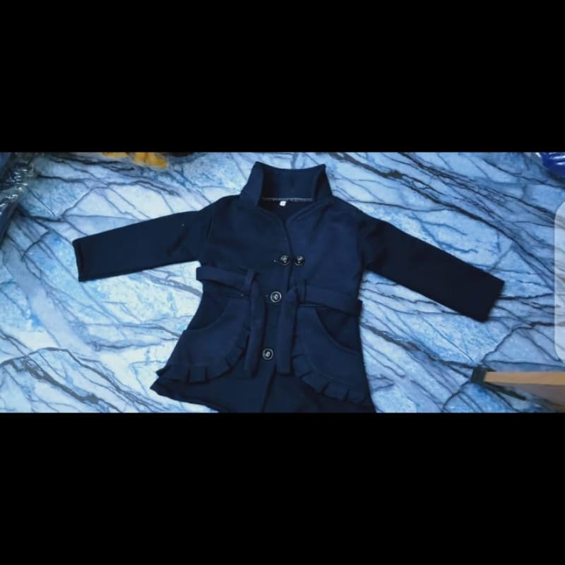 Kids Fleece Coats (size 18-24) Fabric and color 100% guarantee