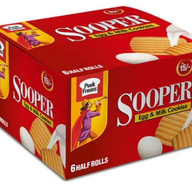 Super Half roll pack of 6 + 1 ticky pack free