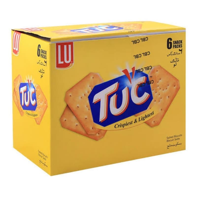 Tuc snack pack of 6
