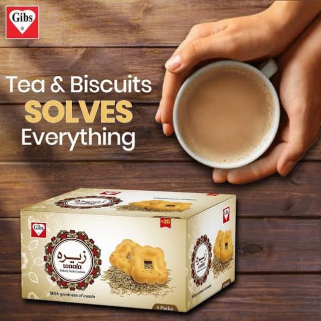Gibs Zeera Wala biscuits pack of 6
