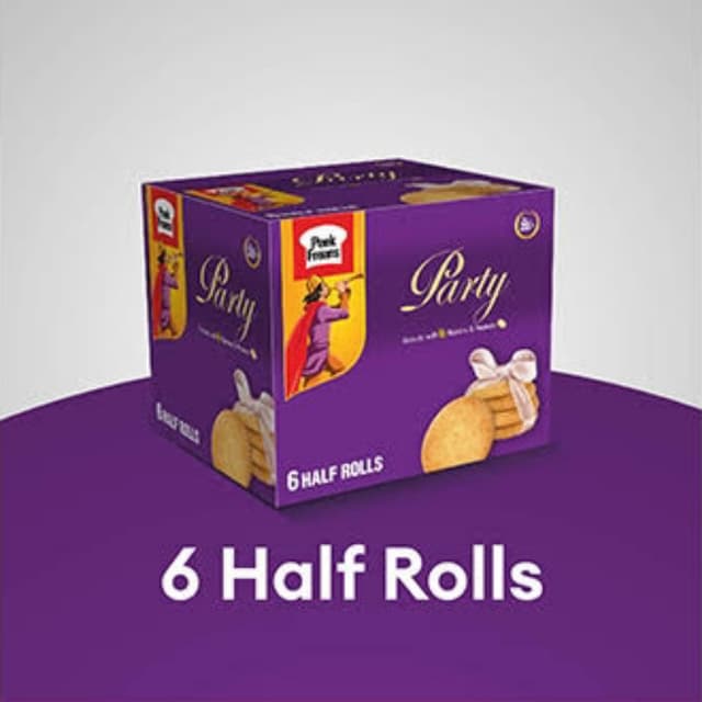 Peak freans Party biscuits pack of 6 half roll