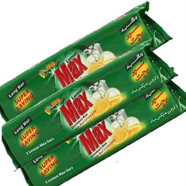 Lemon Max long bar pack of 3