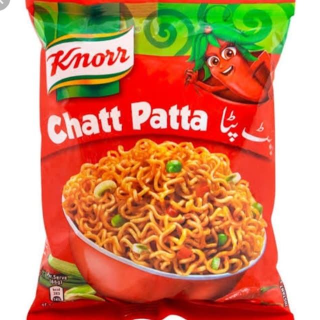 Knorr Chat Patta Noodles pack of 4 × 25