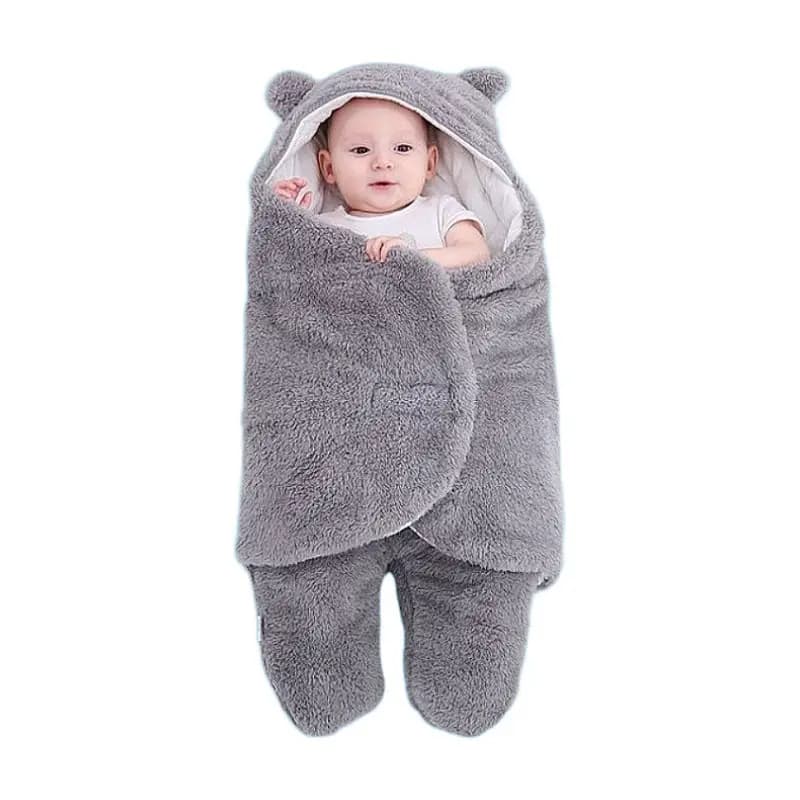 Children's autumn and winter jumpsuit baby sleeping bag