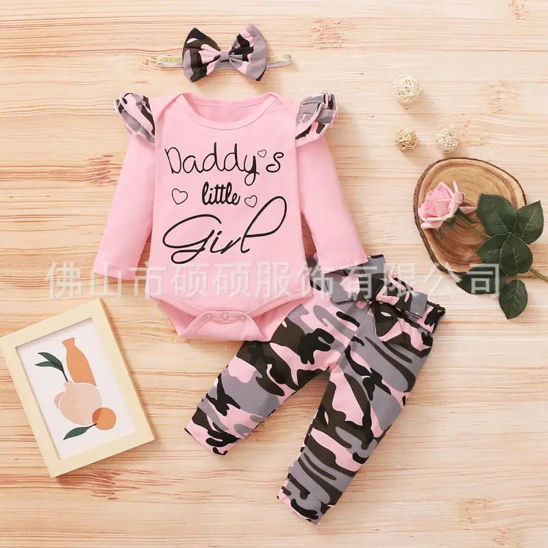 Winter suit sports letter flying sleeve pullover pink