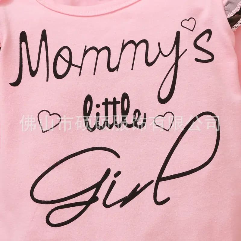 Winter suit sports letter flying sleeve pullover pink