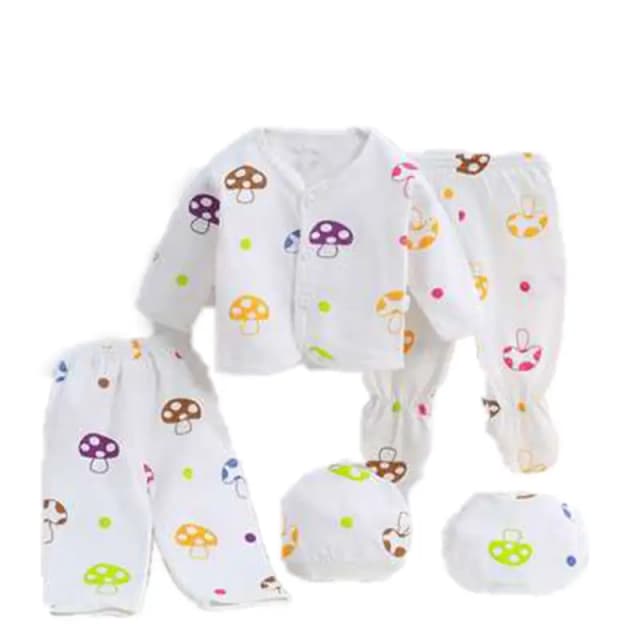 Newborn Five-Piece Set Baby Underwear 5-Piece Set Baby Clothing