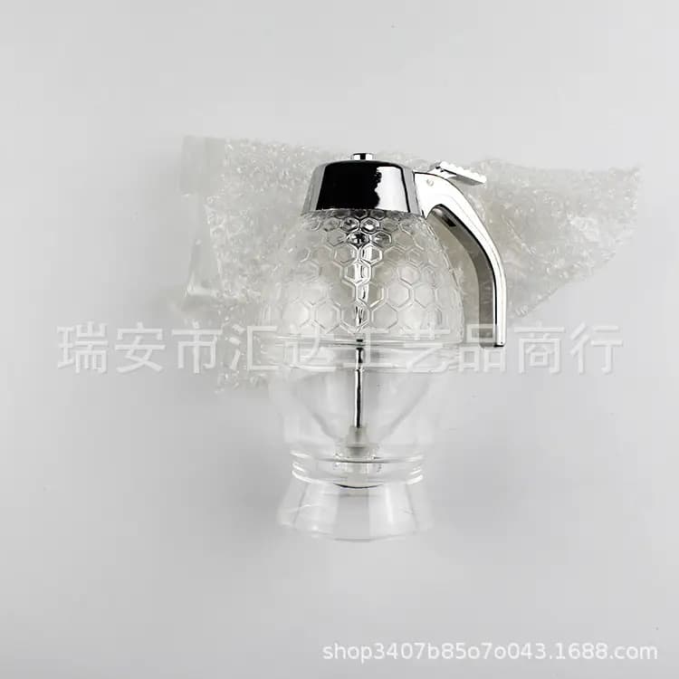 Honey dispenser syrup juice dispenser acrylic Honey syrup dispenser Honey jar